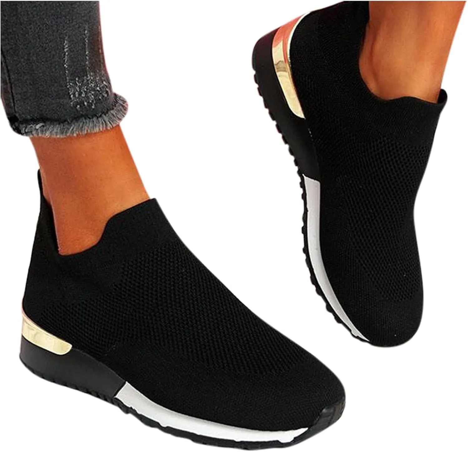 Women Sneakers Fashion Casual Canvas Fashion Casual Shoes Platform Tennis Shoes Women Dressy Loafers for Women 2024 Platform Sneakers Women