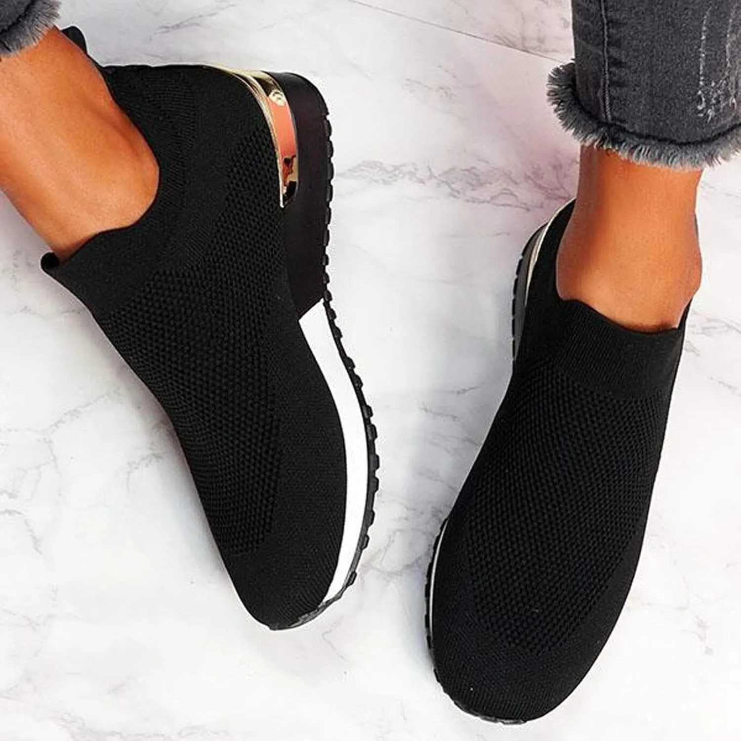 Women Sneakers Fashion Casual Canvas Fashion Casual Shoes Platform Tennis Shoes Women Dressy Loafers for Women 2024 Platform Sneakers Women
