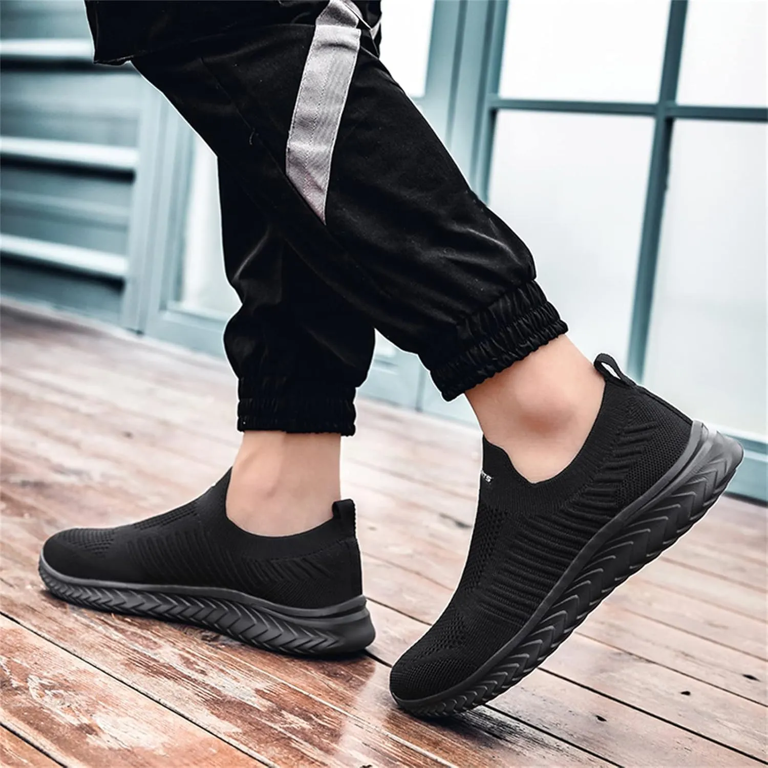 Women's Athletic Walking Shoes Slip On Casual Mesh Tennis Shoes Womens Arch Support Casual Dress Shoes Slip On Sneakers Waterproof Tennis Shoe Loafers Casual Slip On