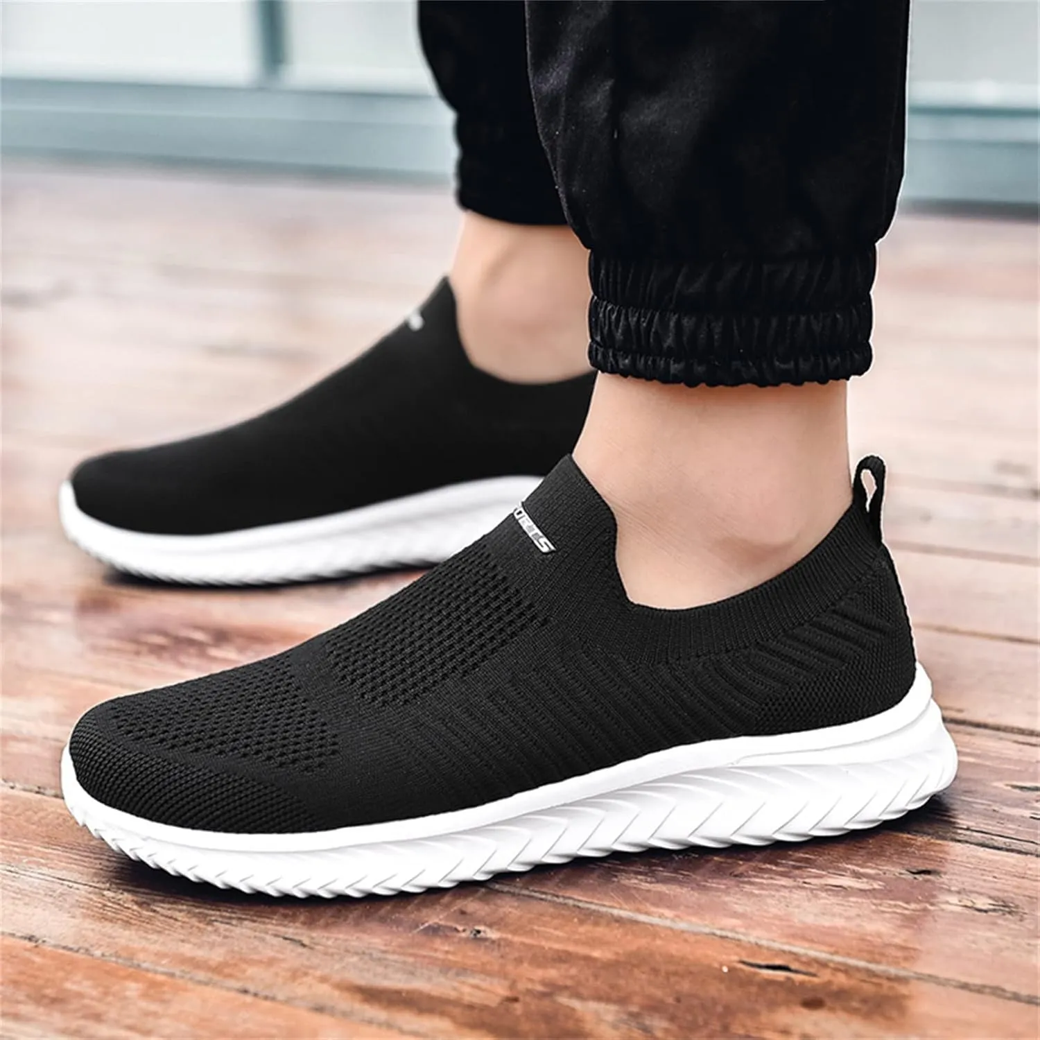 Women's Athletic Walking Shoes Slip On Casual Mesh Tennis Shoes Womens Arch Support Casual Dress Shoes Slip On Sneakers Waterproof Tennis Shoe Loafers Casual Slip On