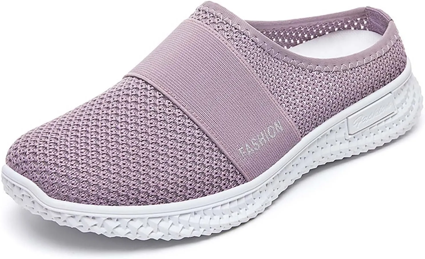 Women's Backless Slip on Mesh Sneakers Shoes Running Shoes for Women Slip On Casual Black Shoes Brown Sneakers Brown Tennis Shoe Trainers Shoe