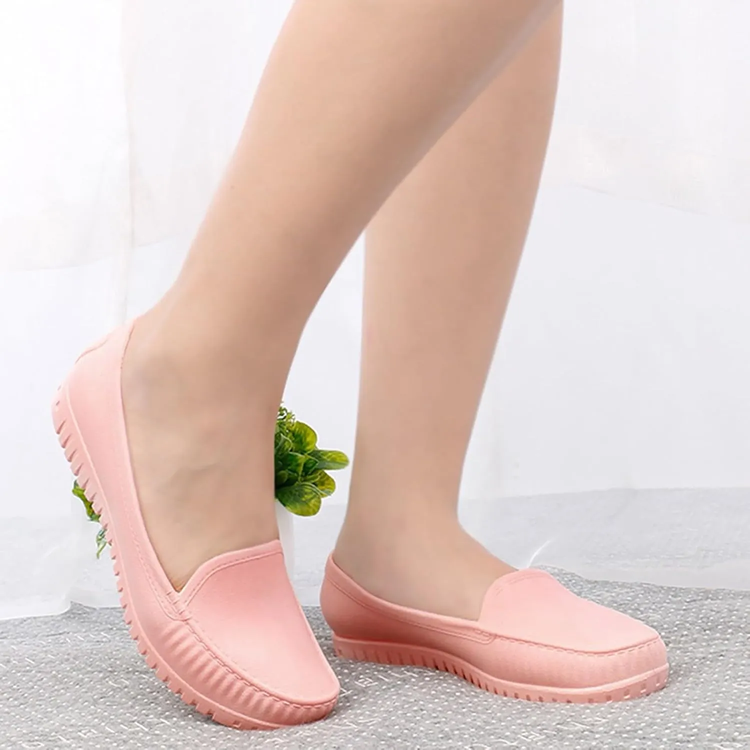 Women's Comfortable Leather Orthopedic Slip-On Loafers, Soft Walking & Driving Shoes, Business & Work Shoes for Women, White, One Size