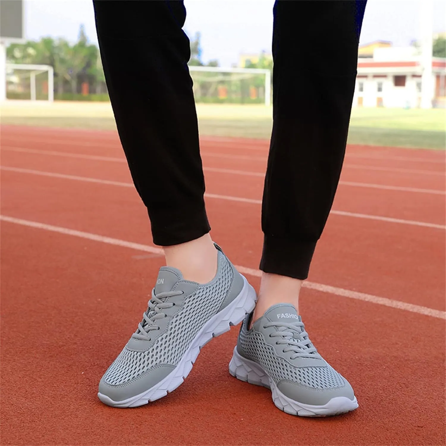 Women's Fashion Sneaker Mesh Slip On Black Non Slip Shoes for Women Comfortable Women Loafers Shoes Casual Black and White Loafers Women Shoes Black Slip On Sneakers Women