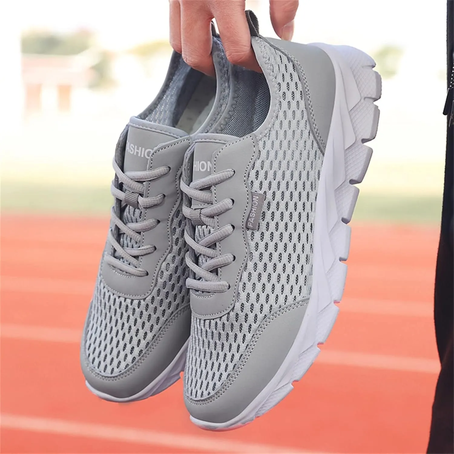 Women's Fashion Sneaker Mesh Slip On Black Non Slip Shoes for Women Comfortable Women Loafers Shoes Casual Black and White Loafers Women Shoes Black Slip On Sneakers Women
