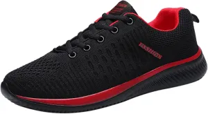 Women's Lace Up Walking Shoes Lightweight Casual Running Sneakers Slip On Shoes Women Wide Width Men's Casual Dress Shoes Wedge Sneakers Red Tennis Shoe Trainers Shoe