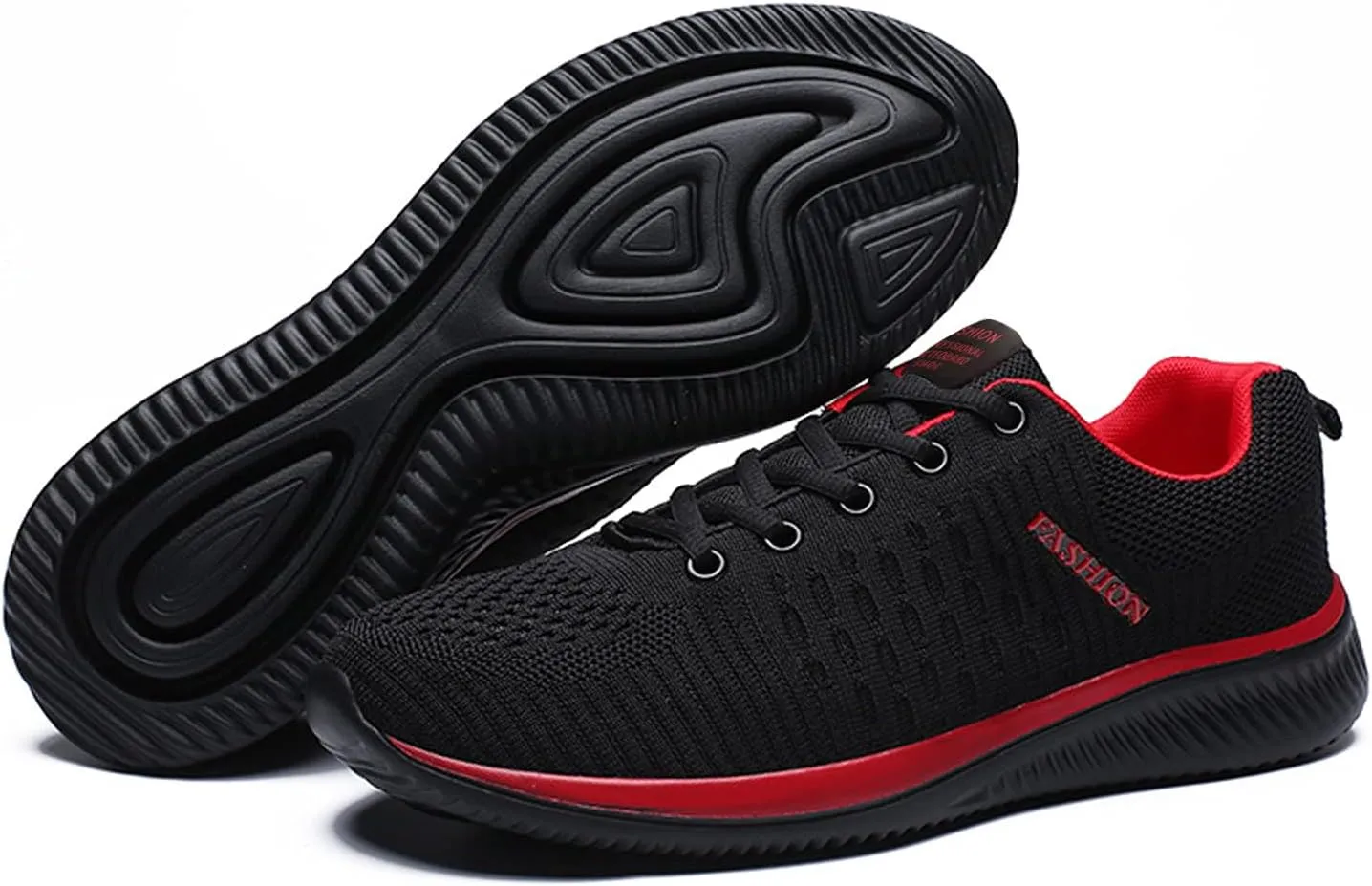 Women's Lace Up Walking Shoes Lightweight Casual Running Sneakers Slip On Shoes Women Wide Width Men's Casual Dress Shoes Wedge Sneakers Red Tennis Shoe Trainers Shoe