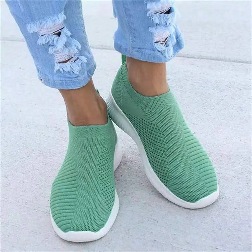 Women's Lightweight Slip On Walking Running Shoes Running Shoes for Women Casual Shoes Dressy Casual Women's Fashion Sneakers Steel Toe Tennis Shoe Loafers Casual Slip On