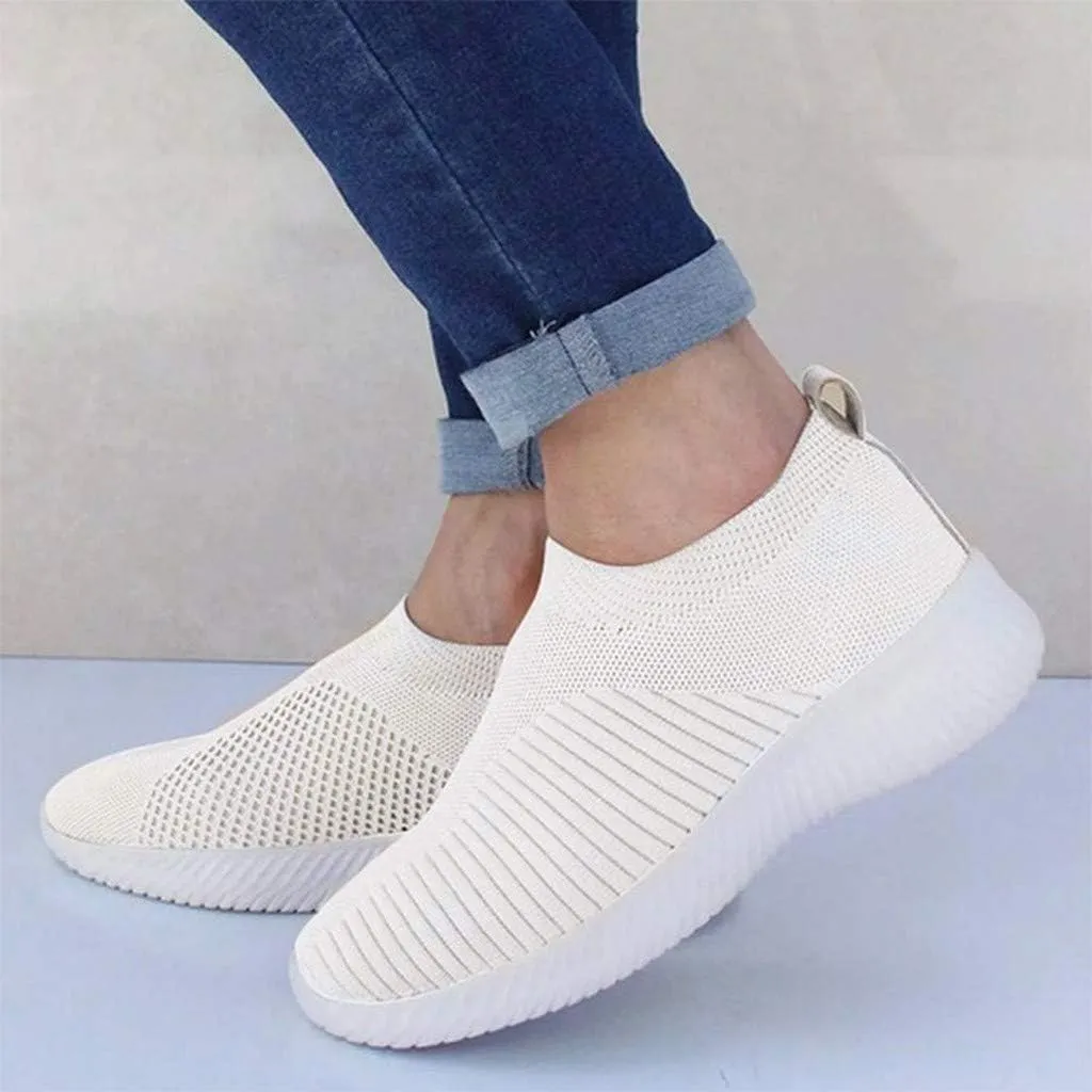 Women's Lightweight Slip On Walking Running Shoes Running Shoes for Women Casual Shoes Dressy Casual Women's Fashion Sneakers Steel Toe Tennis Shoe Loafers Casual Slip On