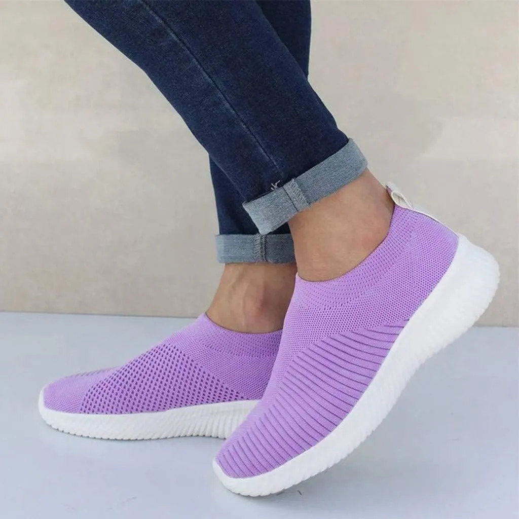 Women's Lightweight Slip On Walking Running Shoes Running Shoes for Women Casual Shoes Dressy Casual Women's Fashion Sneakers Steel Toe Tennis Shoe Loafers Casual Slip On