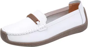 Women's Orthopedic Slip-On Loafers Comfort Walking Flat Loafers Casual Driving Loafers Shoes Dress Loafers