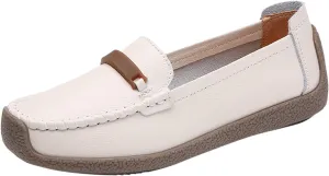 Women's Orthopedic Slip-On Loafers Comfort Walking Flat Loafers Casual Driving Loafers Shoes Dress Loafers