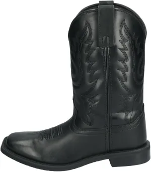 Women's Outlaw Black Leather Western Boot