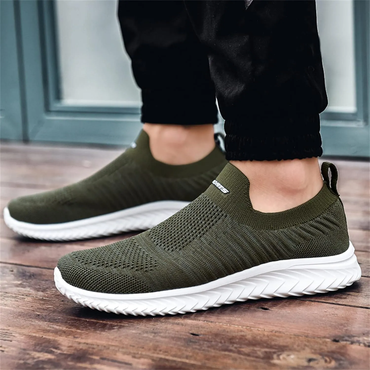 Womens Running Shoes Lightweight Tennis Shoes Non Slip Mens Running Shoes Dressy Casual Work Shoes Fashion Sneakers 2025 Waterproof Tennis Shoe Loafers Casual Slip On