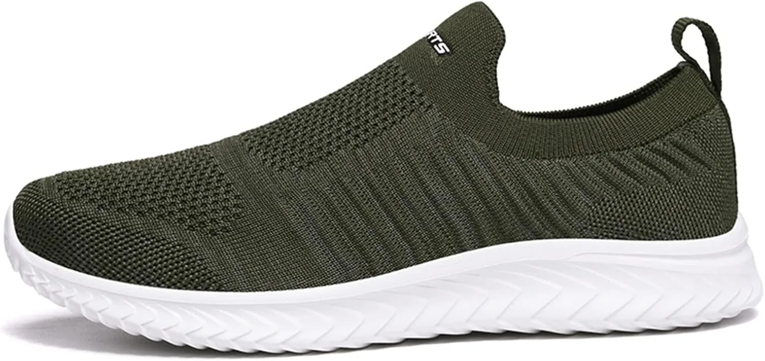 Womens Running Shoes Lightweight Tennis Shoes Non Slip Mens Running Shoes Dressy Casual Work Shoes Fashion Sneakers 2025 Waterproof Tennis Shoe Loafers Casual Slip On