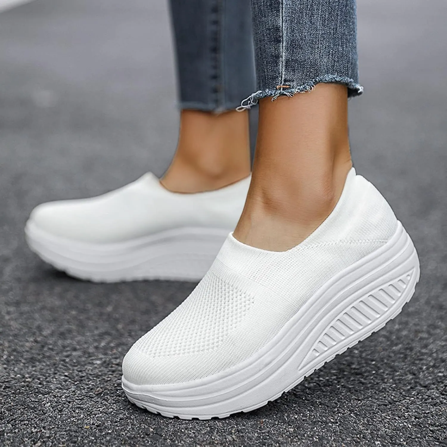 Womens Running Shoes Size 7 Wide Zapatos Antideslizante Para Mujer Womens Basketball Shoes Size 8 High Top Womens Walking Shoes Sock Sneakers Zapatos Negros Para Embarazadas