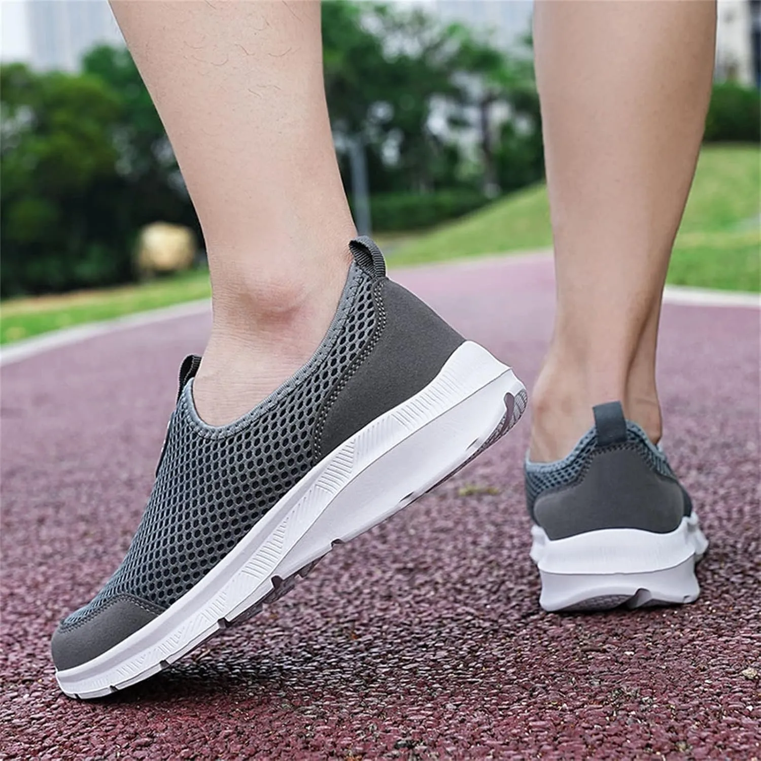 Womens Running Shoes Slip-on Walking Sneakers Walking Shoes Women Arch Support Black Casual Shoes Black Platform Sneaker Steel Toe Tennis Shoe Casual Loafers