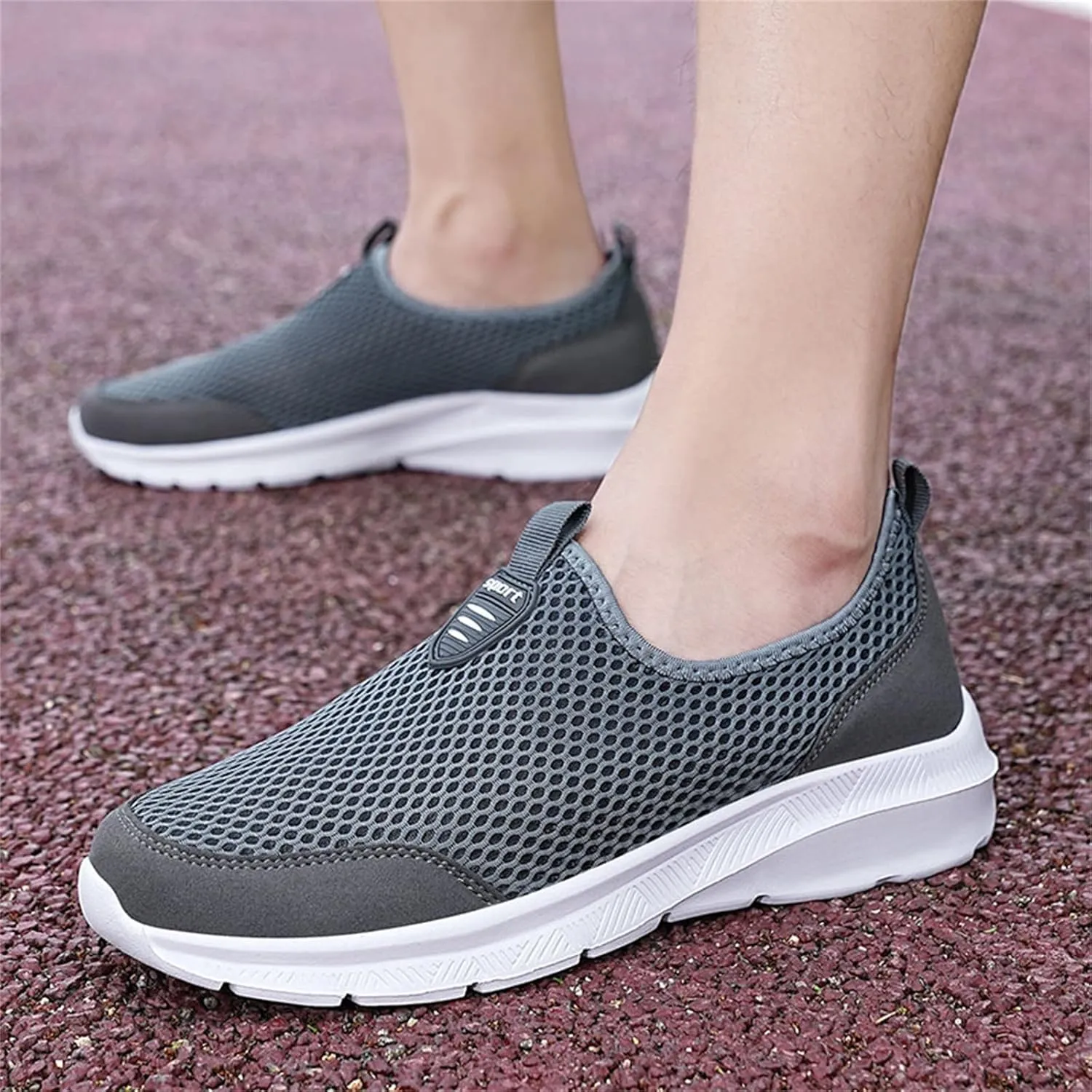 Womens Running Shoes Slip-on Walking Sneakers Walking Shoes Women Arch Support Black Casual Shoes Black Platform Sneaker Steel Toe Tennis Shoe Casual Loafers