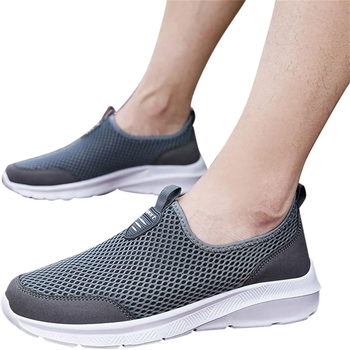 Womens Running Shoes Slip-on Walking Sneakers Walking Shoes Women Arch Support Black Casual Shoes Black Platform Sneaker Steel Toe Tennis Shoe Casual Loafers