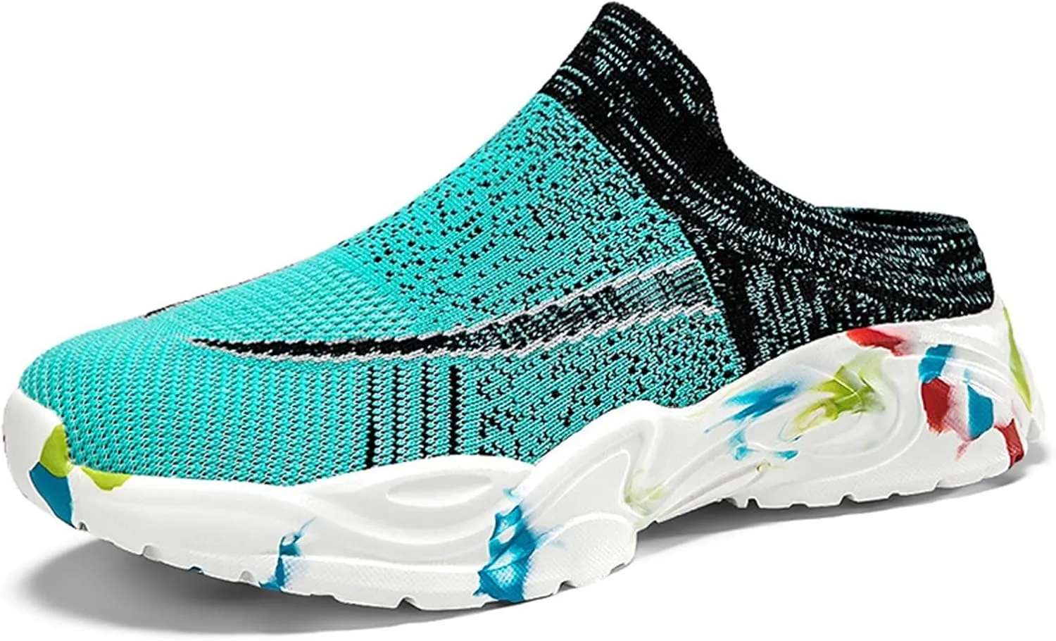Women's Slip-on Mule Sneakers Lightweight Tennis Shoes Men Dressy Slip On Shoes Casual Shoes Sneakers Brown Tennis Shoe Loafers Casual Slip On