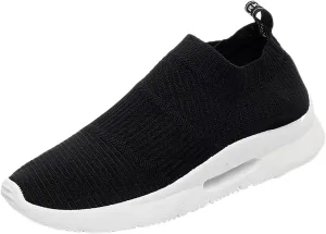 Women's Slip on Shoes Canvas Sneakers Loafers Non Slip Mens Casual Shoes Wide Width Brown Casual Shoes Walking Sneakers Waterproof Tennis Shoe White Loafers