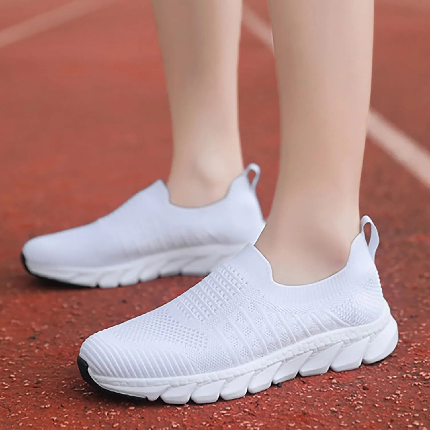 Women’s Slip-On Shoes Casual Lace-Free Walking Loafers Mens Casual Shoes Lether Casual Shoes for Fall Chunky Sneakers Platform Tennis Shoe Loafers Dress Shoe