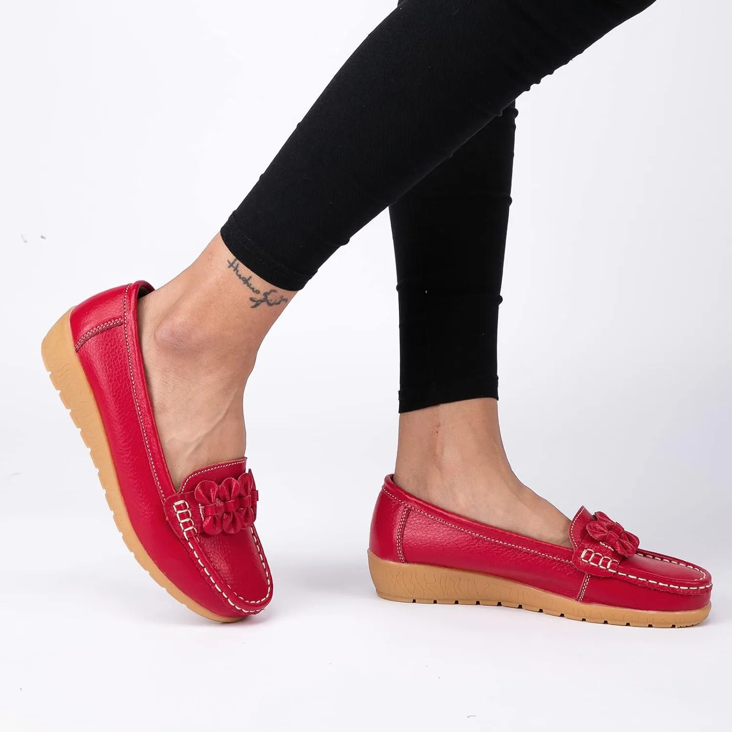 Womens Slip on Shoes Women's Loafers & Slip-Ons Round Toe Slip On CasualComfy Casual Closed Back Christmas Tennis Shoes for Men Mens Casual Shoes