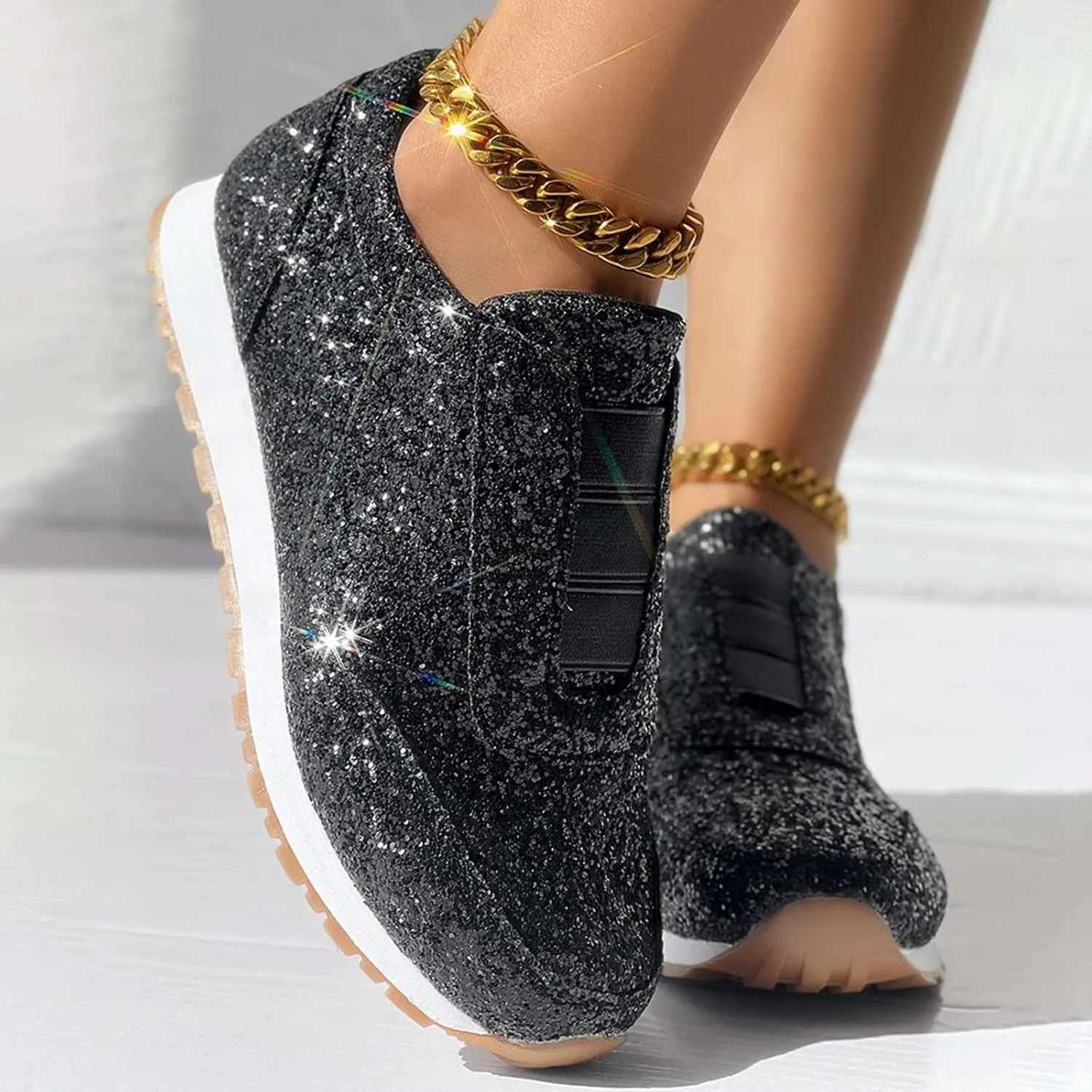 Womens Slip on Shoes Womens Slip on Walking Shoes Womens Shoes Sneakers Running Shoes Lightweight Tennis Shoes