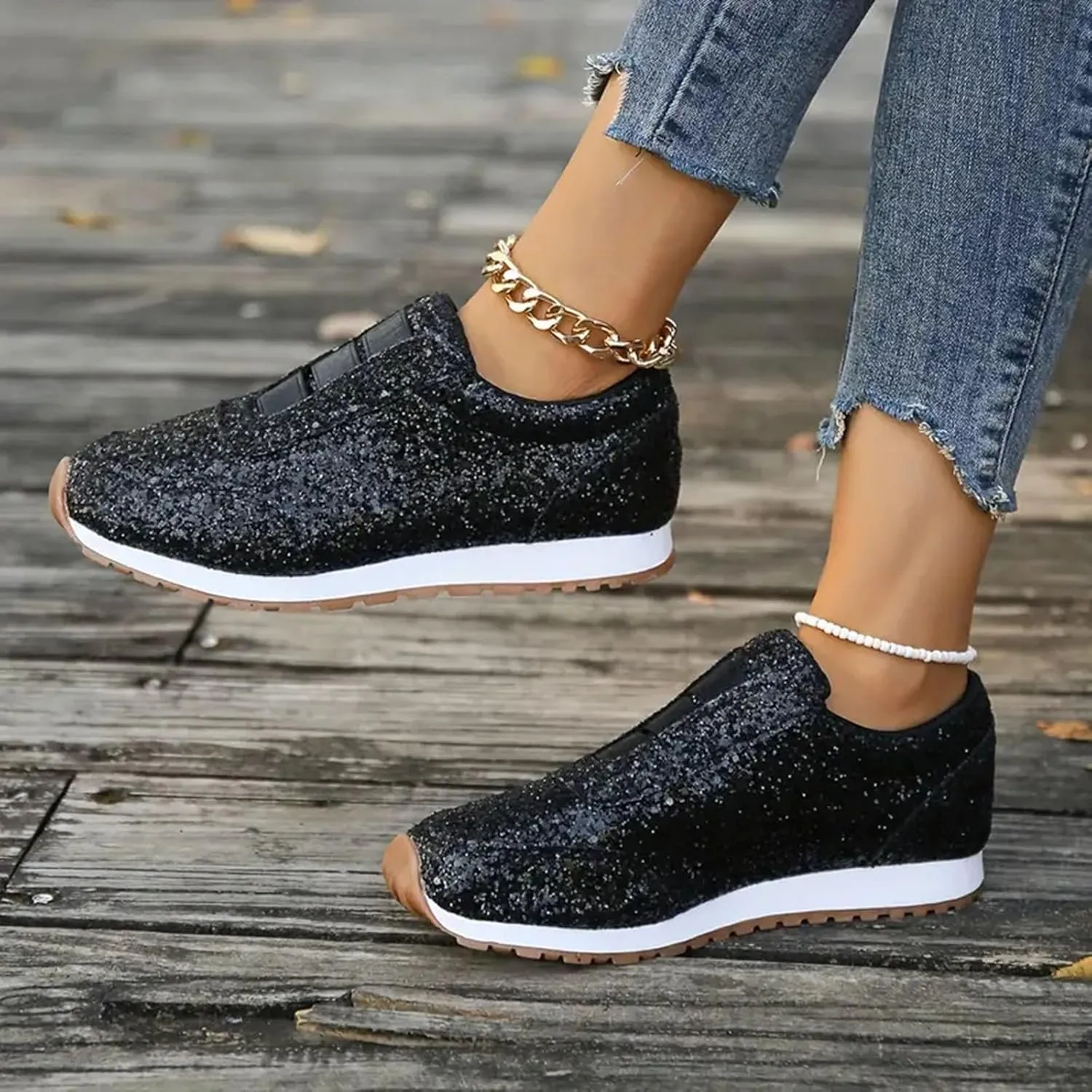 Womens Slip on Shoes Womens Slip on Walking Shoes Womens Shoes Sneakers Running Shoes Lightweight Tennis Shoes