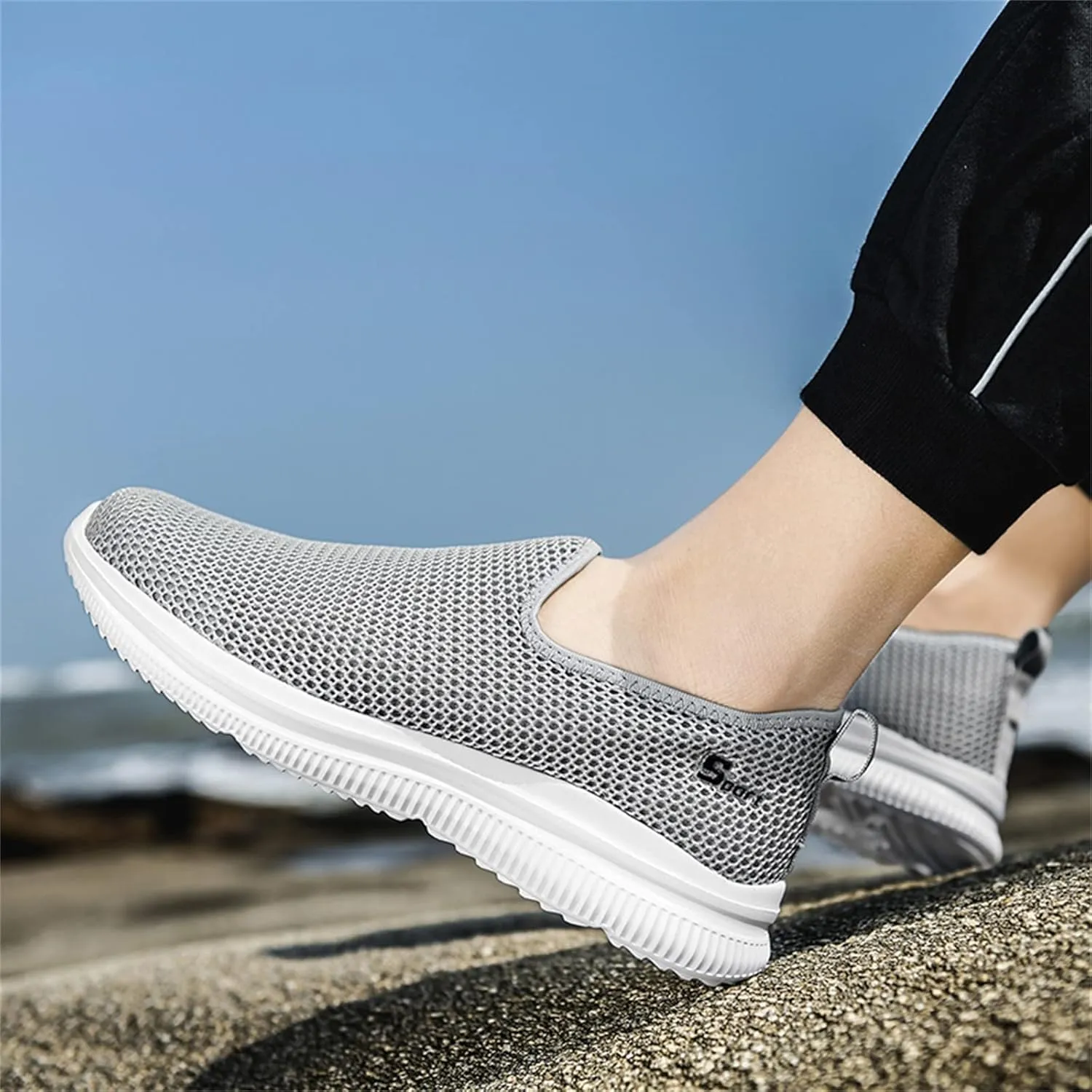 Womens Slip On Walking Shoes Non Slip Running Shoes Womens Running Shoes Casual Casual Dress Shoes Brown Sneakers Brown Tennis Shoe Casual Loafers