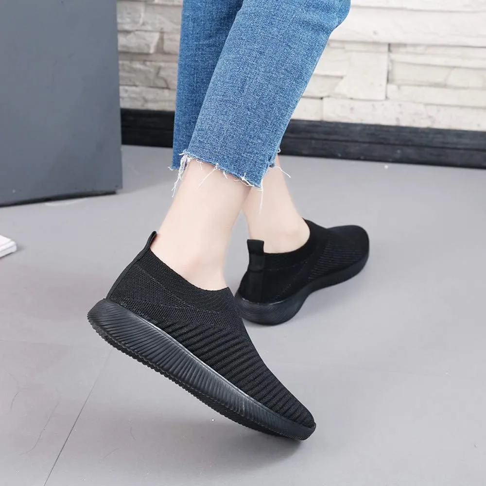 Women's Walking Shoes Arch Support Non Slip Mens Casual Shoes Mesh Breathable Women Casual Shoes Casual Sneakers Platform Tennis Shoe White Loafers