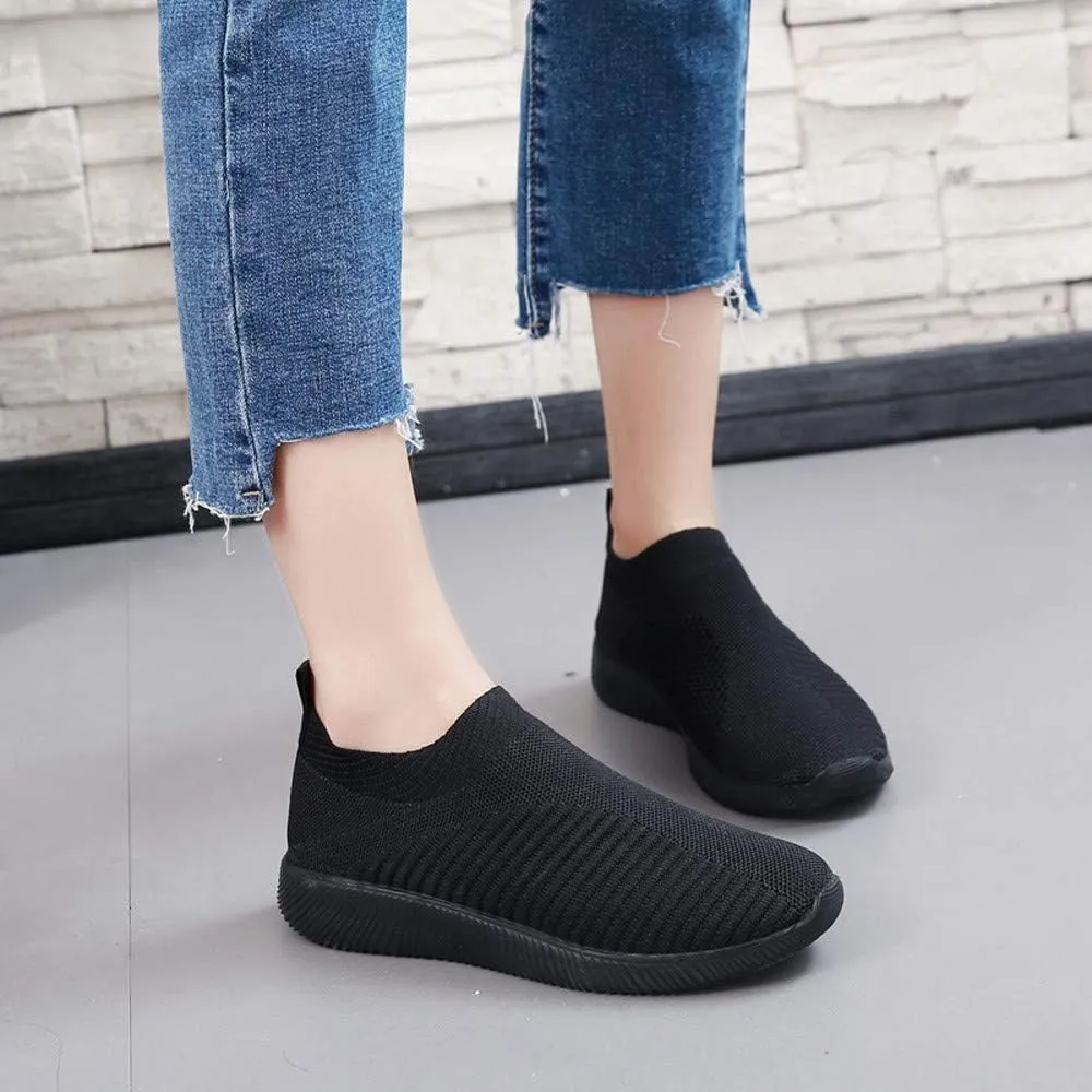 Women's Walking Shoes Arch Support Non Slip Mens Casual Shoes Mesh Breathable Women Casual Shoes Casual Sneakers Platform Tennis Shoe White Loafers