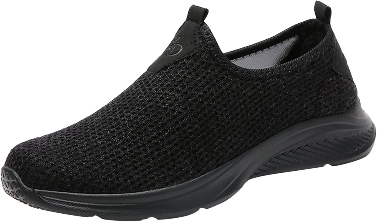 Women's Walking Shoes Cushion Comfortable Breeze Shoes Womens Tennis Shoes Slip On Business Casual Shoes Black Sneakers Steel Toe Tennis Shoe Casual Loafers