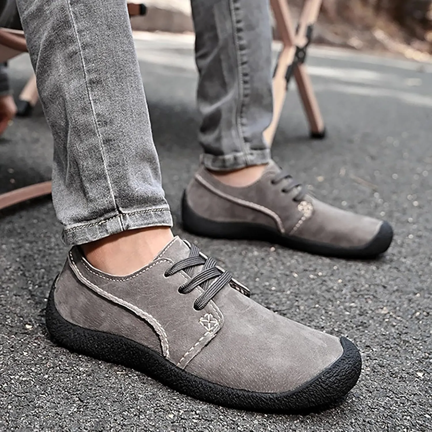 Womens Walking Sneakers Mens Trail Running Shoes Women's Slip on Shoes Wide Toe Box Trendy Casual Women's Loafers & Slip-Ons Dress Sneakers Men Slip On