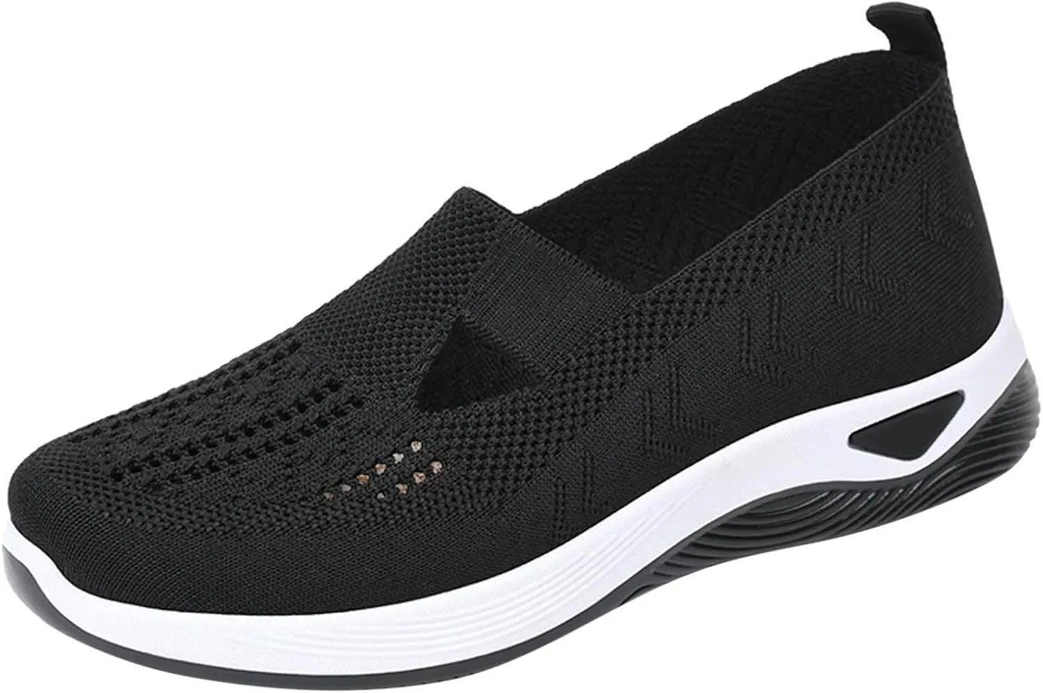 Women's Woven Orthopedic Breathable Soft Sole Slip On Shoes Women Winter Men's Casual Shoes Casual Sneakers Tennis Shoe Loafers Casual Slip On